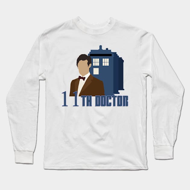 11th Doctor Long Sleeve T-Shirt by Sutilmente